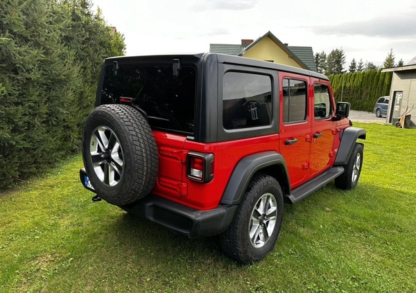 Jeep Wrangler cena 150000 przebieg: 23300, rok produkcji 2020 z Kobyłka małe 67